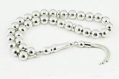 Silver Prayer Beads